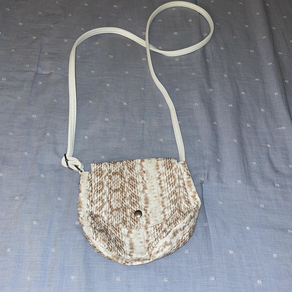 Crossbody animal print stadium approved purse